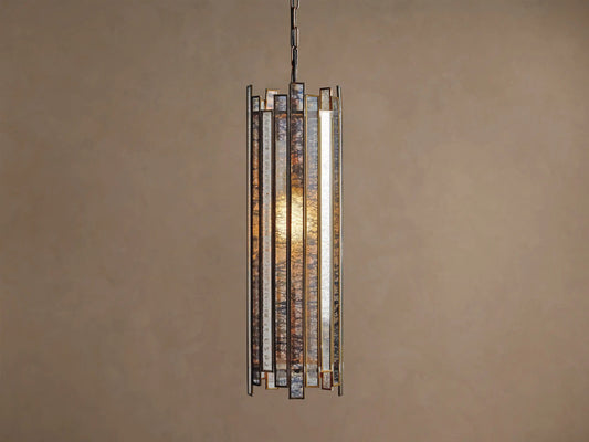 Laila Copper Glass Pendant — product view 1