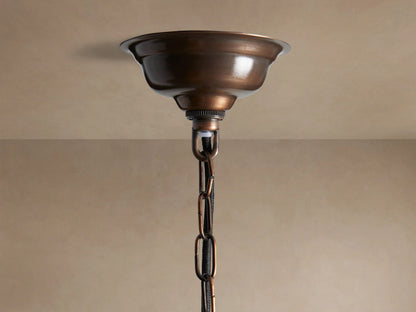 Laila Copper Glass Pendant — product view 3