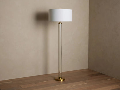Classic Crystal Lamp Floor Lamp — product view 2