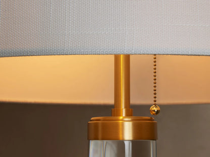 Classic Crystal Lamp Floor Lamp — product view 3