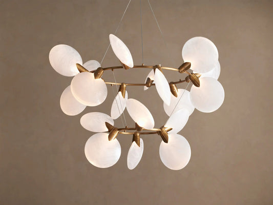 Lyla Modern Brass Light Chandelier — product view 1
