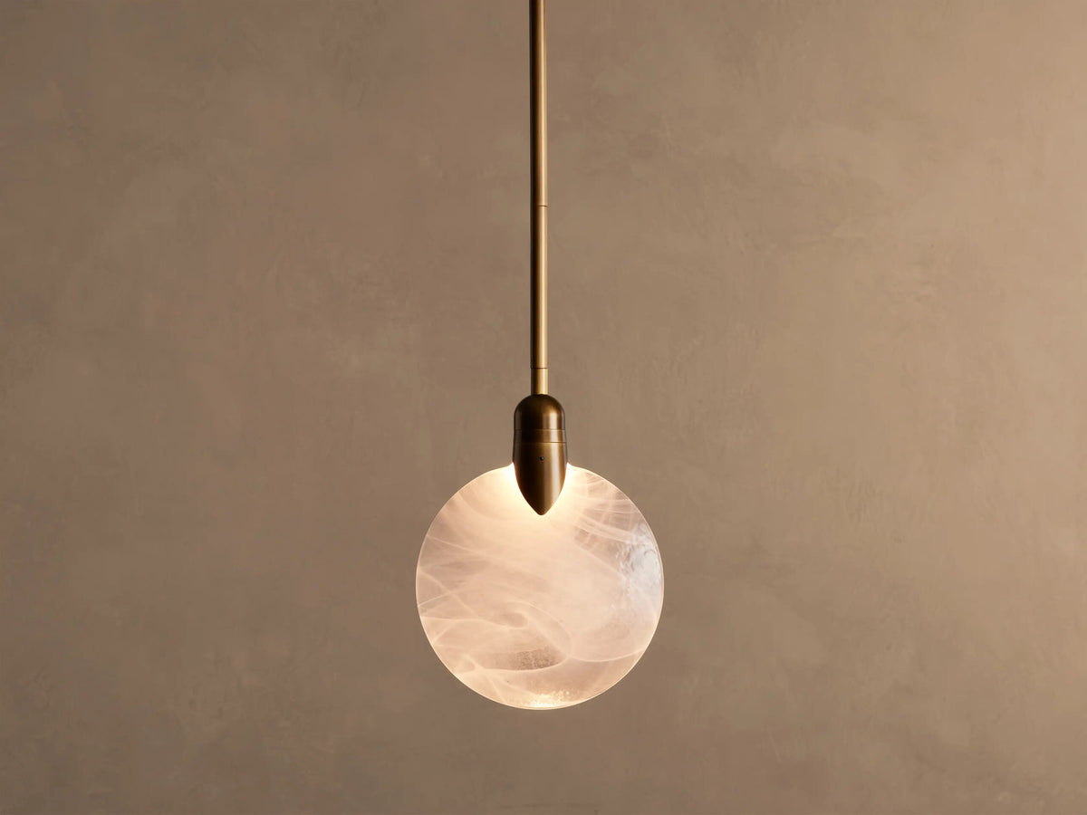 Lyla Modern Glass Pendant — product view 1