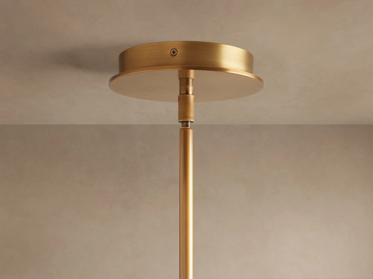 Lyla Modern Glass Pendant — product view 4