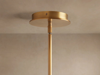 Lyla Modern Glass Pendant — product view 4