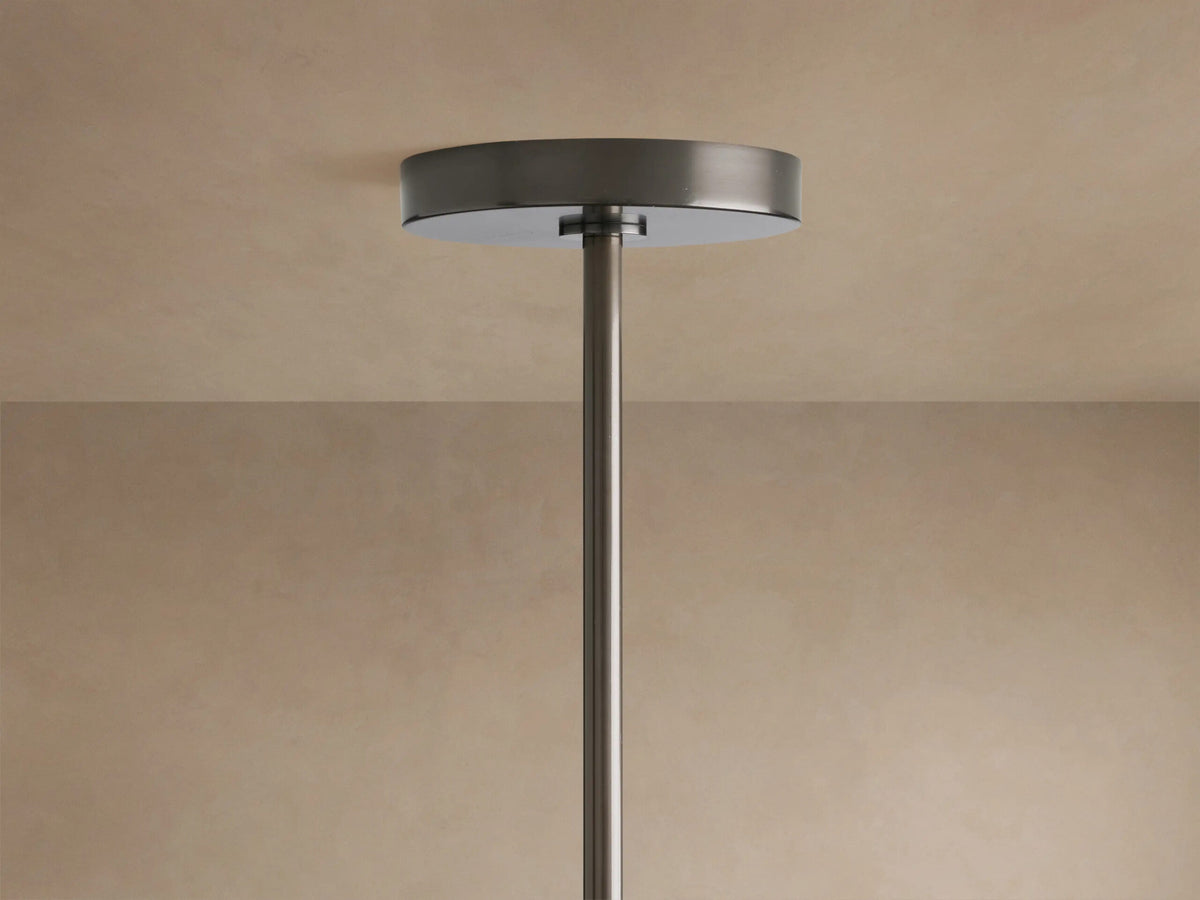Mandoza Modern Glass Light 19 Light Brass Chandelier — product view 12