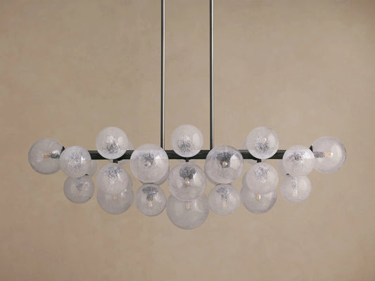 Mandoza Linear Glass Light Chandelier — product view 2