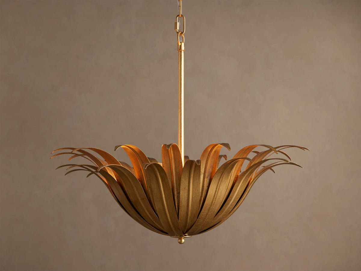 Matilde Gold Iron Pendant — product view 1