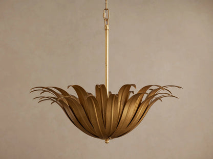 Matilde Gold Iron Pendant — product view 2