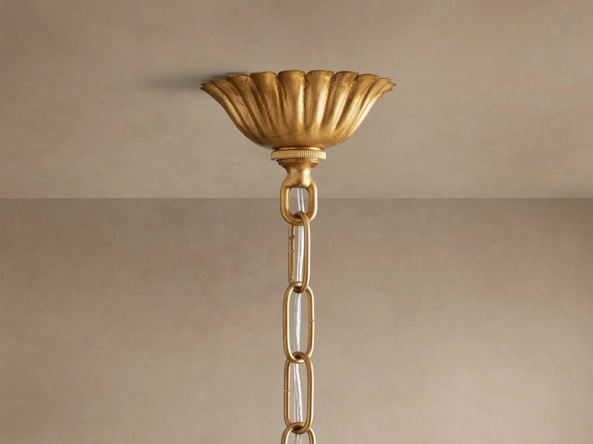 Matilde Gold Iron Pendant — product view 4