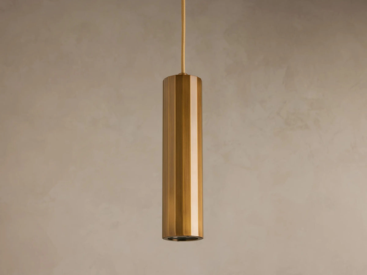 Matthie Brass Pendant Light — product view 2
