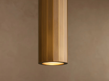 Matthie Brass Pendant Light — product view 3