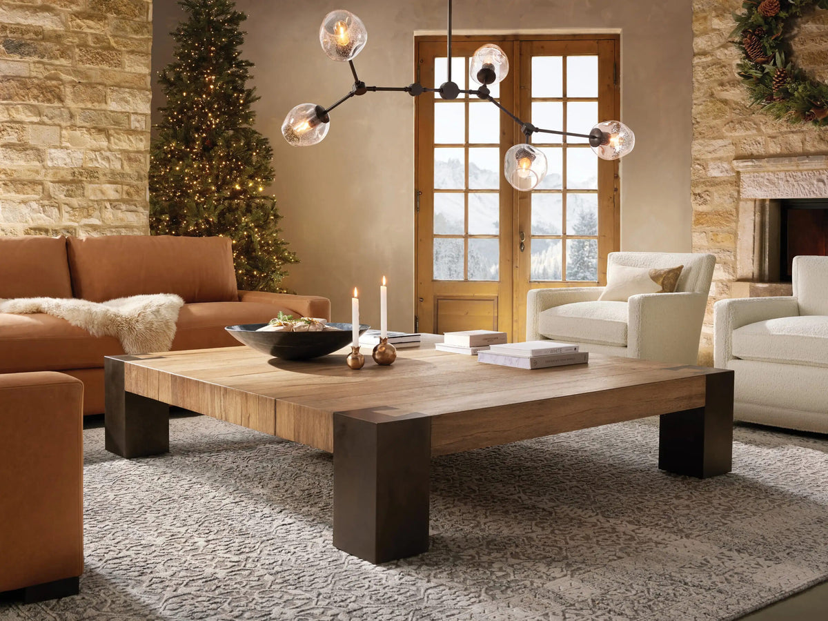 Noella Bronze Chandelier with Glass Globe Shades — product view 6