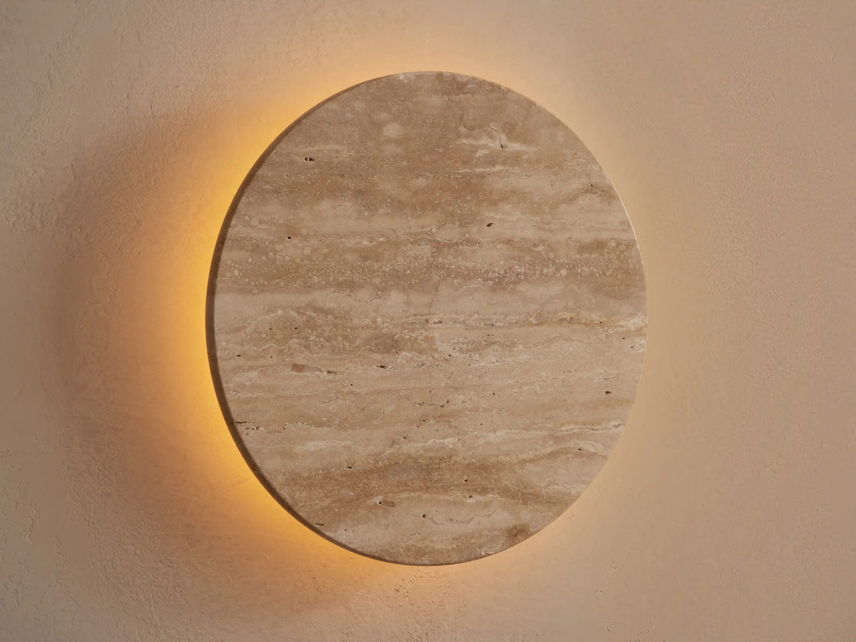 Odette Stone Modern Sconce LED Wall Light — product view 4