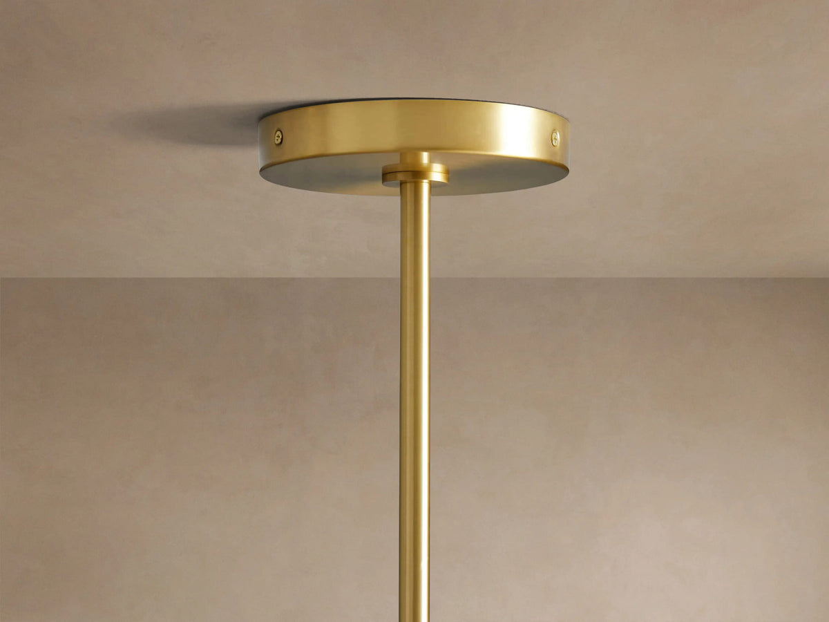 Modern Glass Pendant Organic 16 Inch Light — product view 4