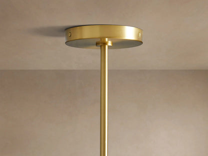 Modern Glass Pendant Organic 16 Inch Light — product view 4