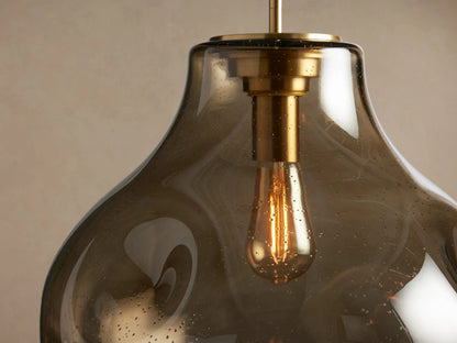 Modern Glass Pendant Organic 16 Inch Light — product view 7