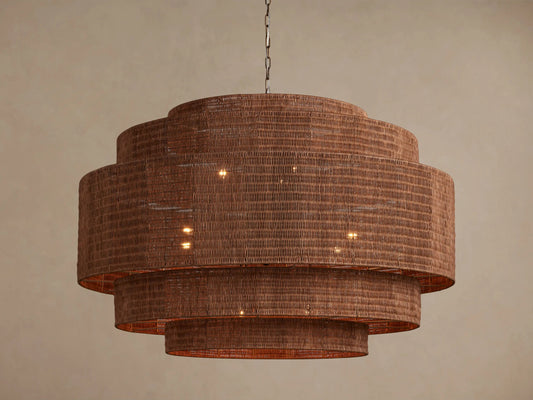 Paloma 52 Inch Rattan Chandelier — product view 1