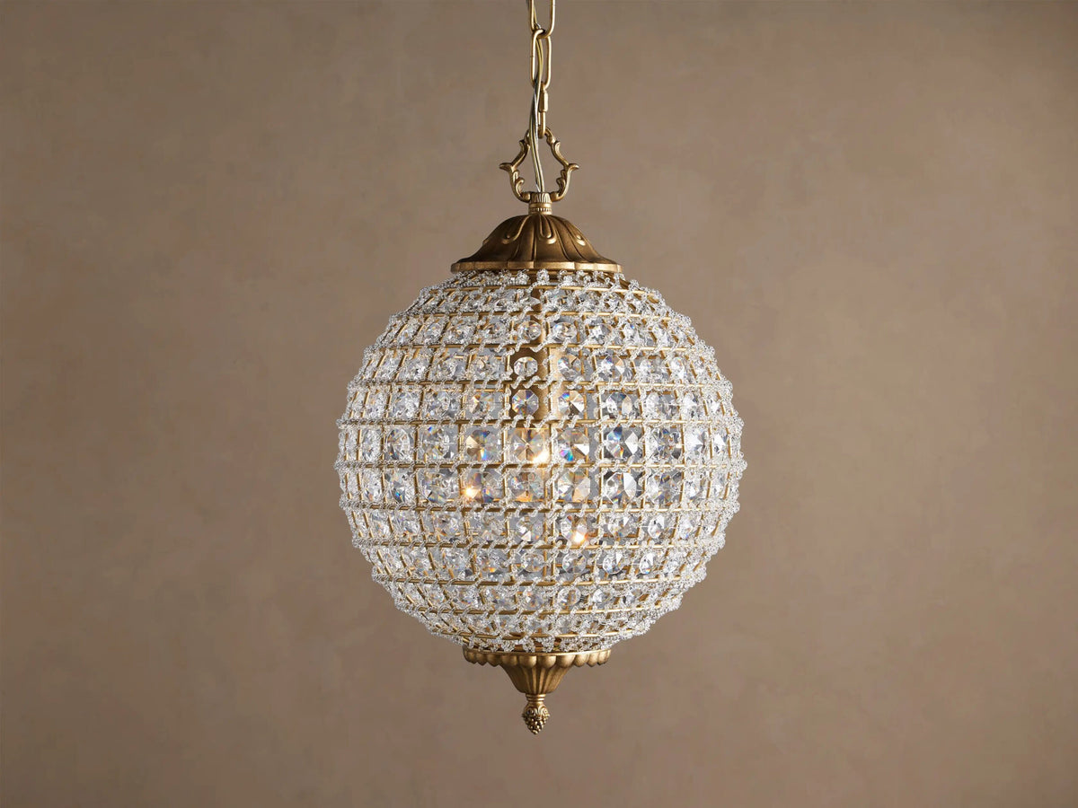 Crystal Globe Light Round Chandelier — product view 5