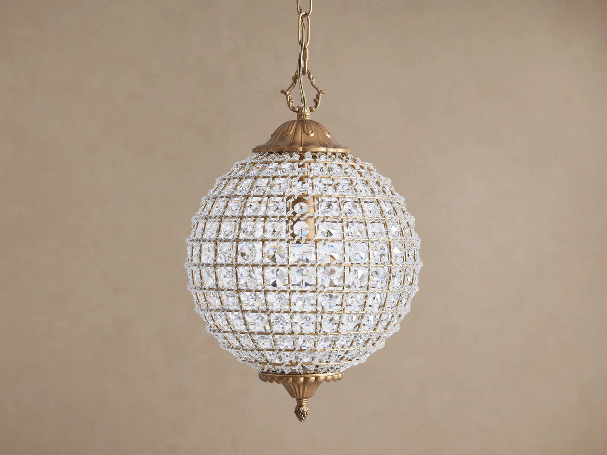Crystal Globe Light Round Chandelier — product view 6