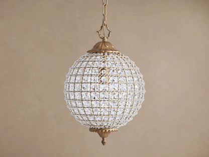 Crystal Globe Light Round Chandelier — product view 6