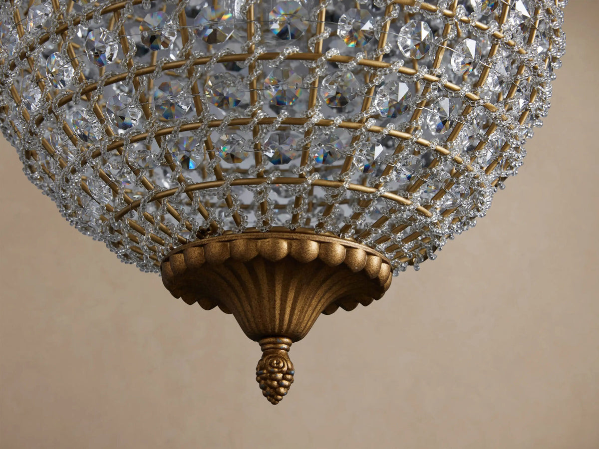 Crystal Globe Light Round Chandelier — product view 7
