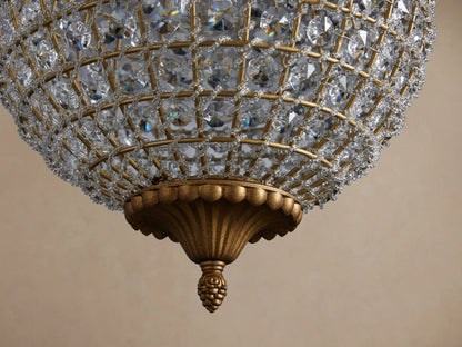 Crystal Globe Light Round Chandelier — product view 7