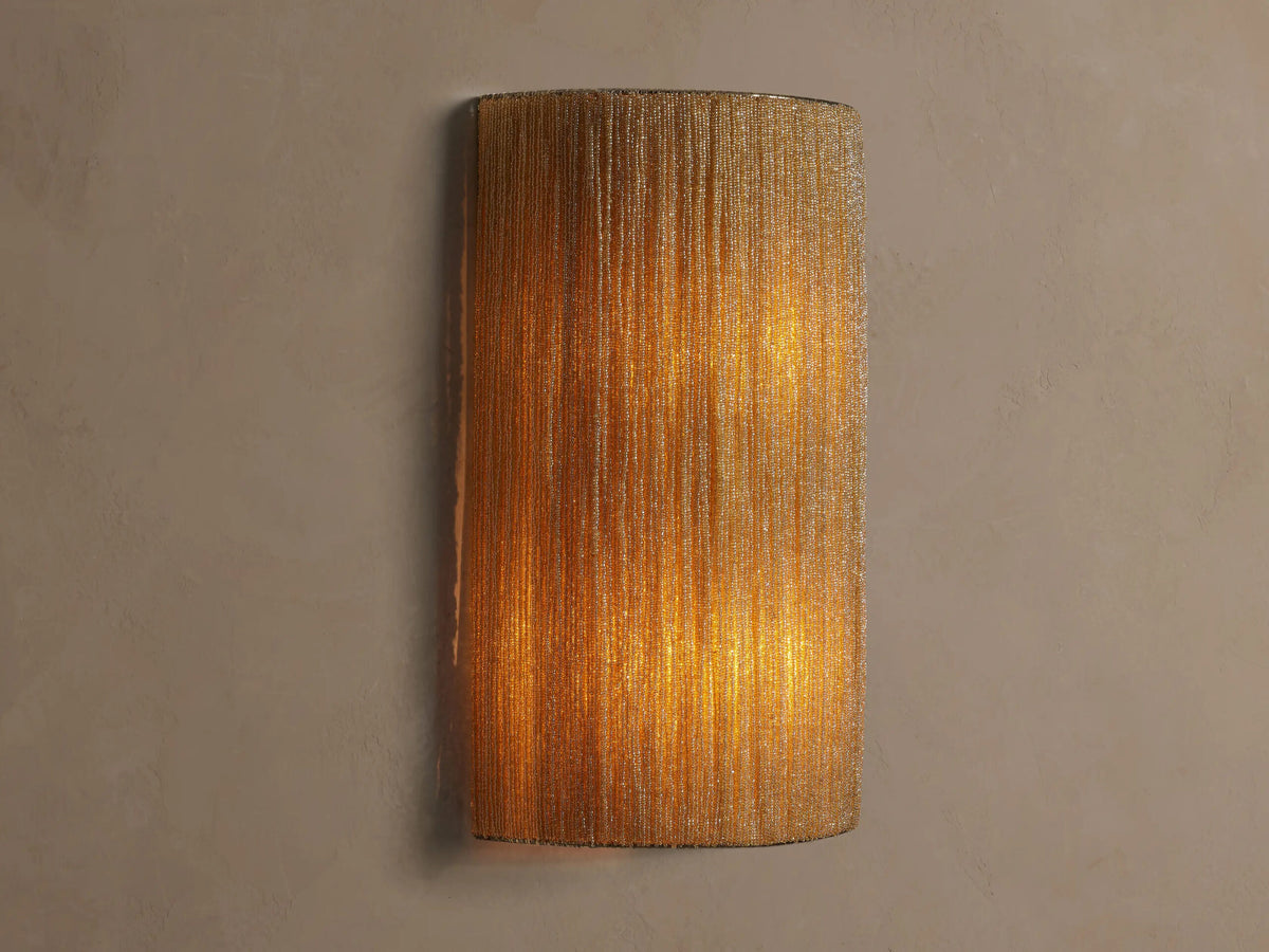 Romilly Beaded Glass Sconce — product view 4