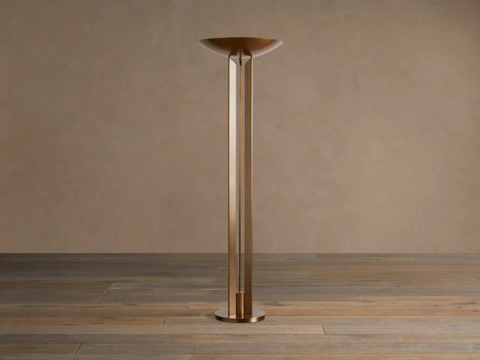 Brass Torchiere Lamp Romina Floor Lamp — product view 1