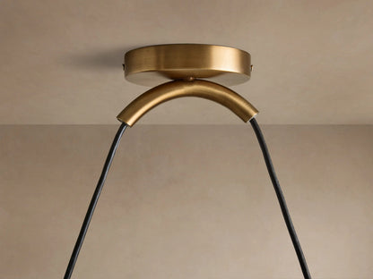 Sagamore Brass Pendant Light — product view 8