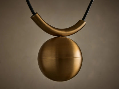 Sagamore Brass Pendant Light — product view 9
