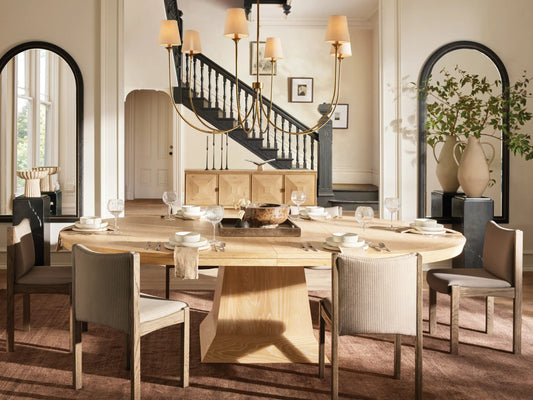 Saige Brass Chandelier Round 42 Inch — product view 2