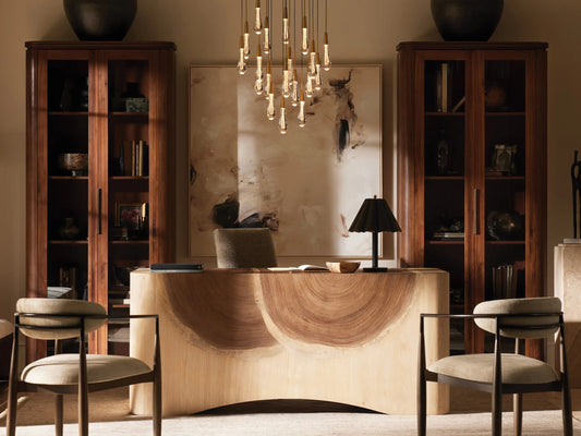 Soltaire Glass LED Chandelier — product view 2