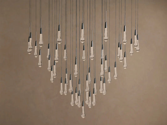 Soltaire 58 Inch Bronze Chandelier — product view 1