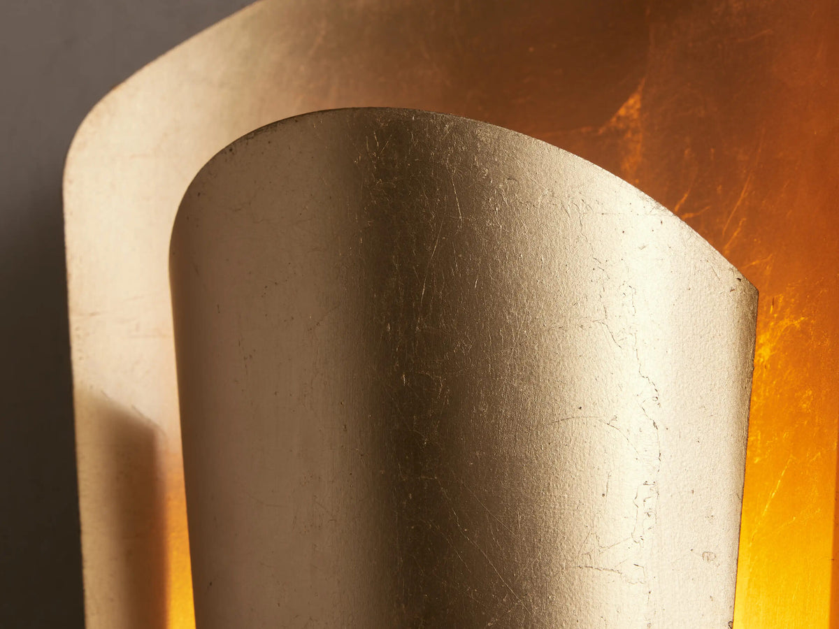 Strato Gold Brass Modern Sconce — product view 3