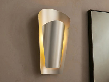 Strato Gold Brass Modern Sconce — product view 4