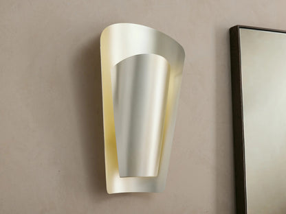 Strato Gold Brass Modern Sconce — product view 5