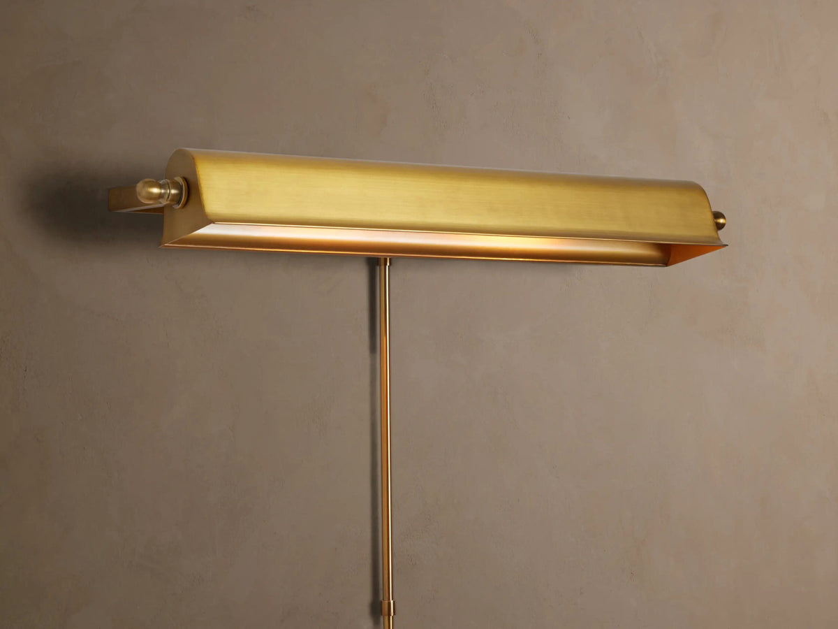 Tremont Brass Picture Light Sconce — product view 1