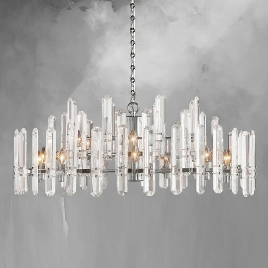 Bonnington Round K9 Glass Chandelier — product view 1